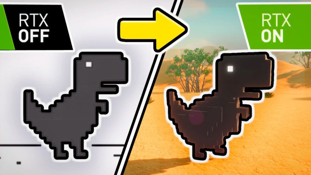 Jogo do Dinossauro do Google Chrome (Gameplay) 