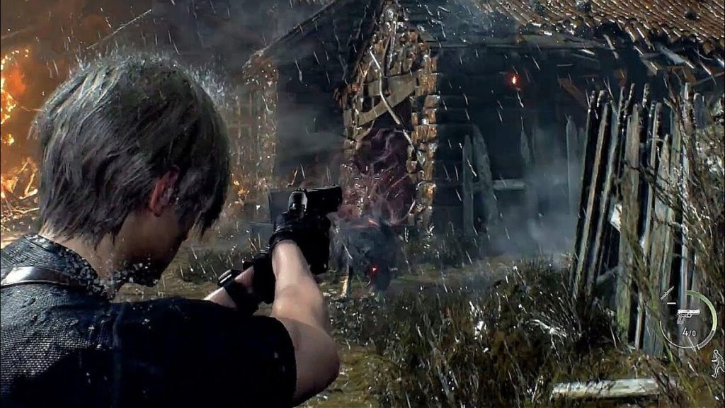 A chuva de Resident Evil 4 Remake está incomodando algumas pessoas