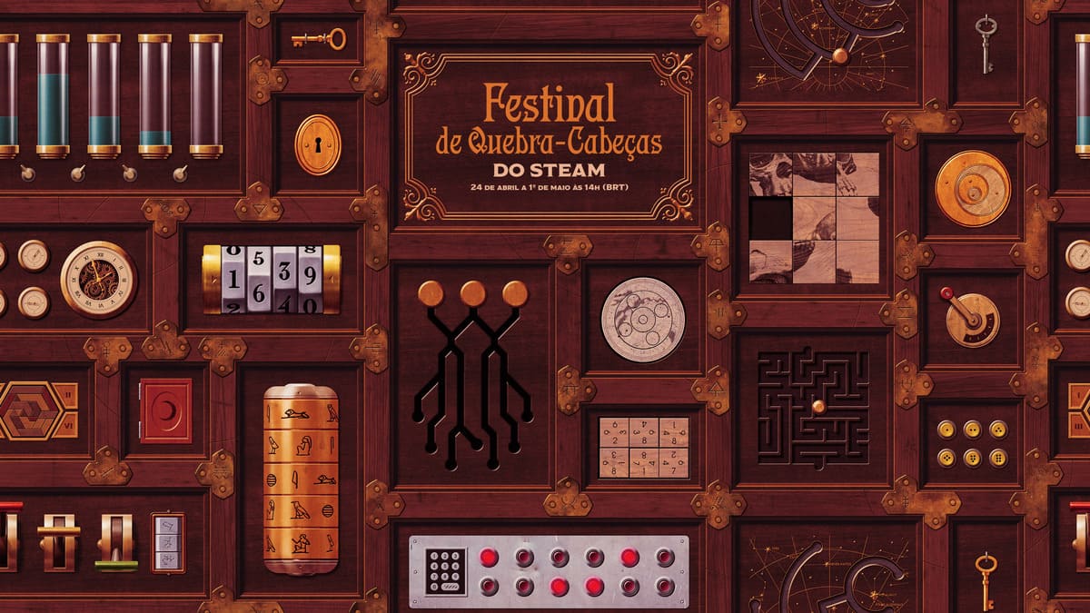 O festival de Quebra-Cabeças da Steam está chegando, e você pode