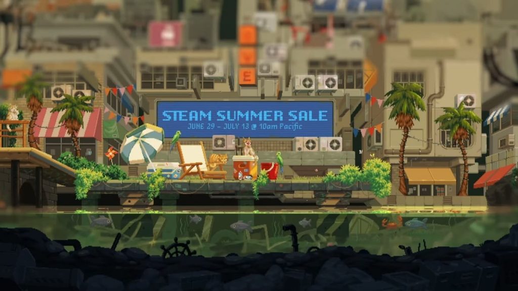 Ofertas de verão da Steam começam junto com a próxima estação