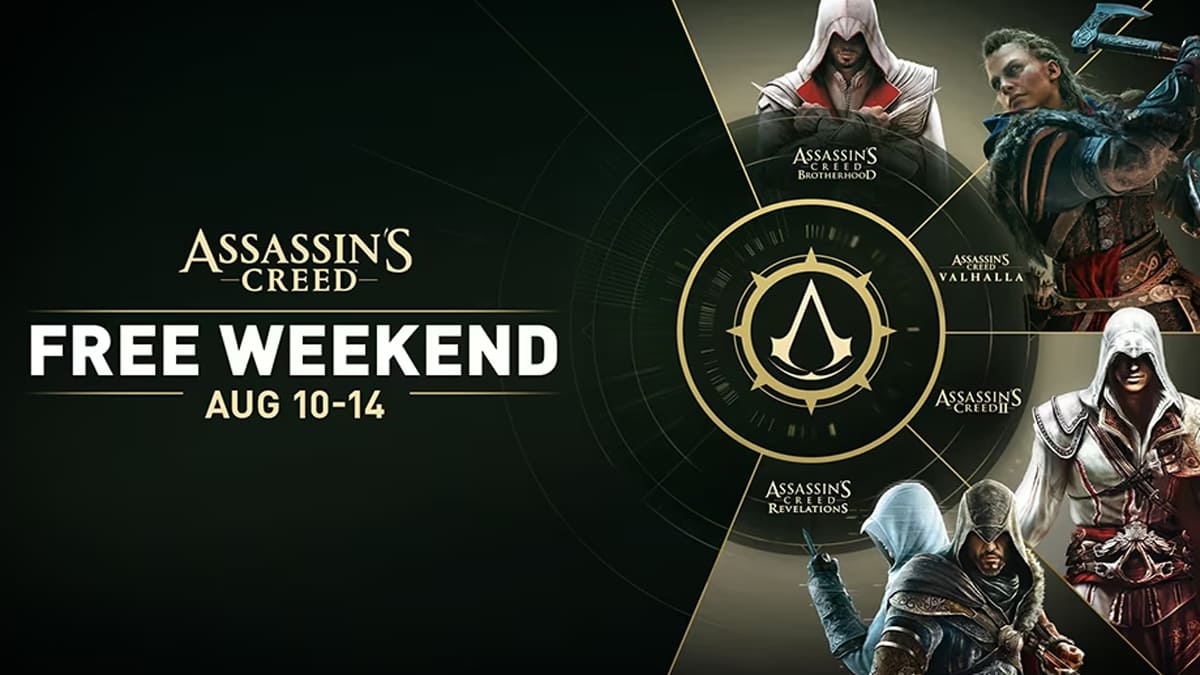 Jogos Assassin's Creed entram em fim de semana gratuito