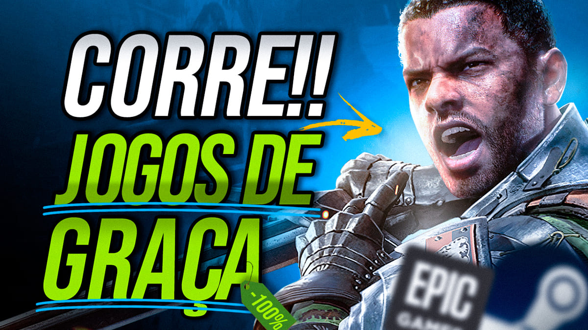 CORRE!! NOVOS JOGOS de GRAÇA PARA RESGATE GRÁTIS e PERMANENTE na EPIC GAMES!  JOGOS GRÁTIS para PC 