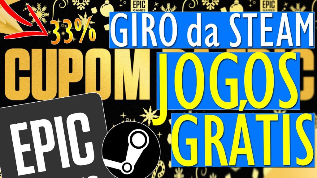 CONTEÚDO de GRAÇA na EPIC GAMES, JOGOS do PRIME, PROMOÇÃO na STEAM