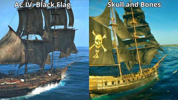 skull and bones vs assassin's creed 4 black flag