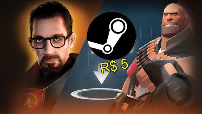 Jogos baratos por menos de R$ 5 na Steam