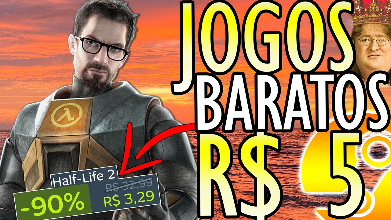 Os melhores jogos baratos por menos de R$ 5 na Steam Summer Sale 2024