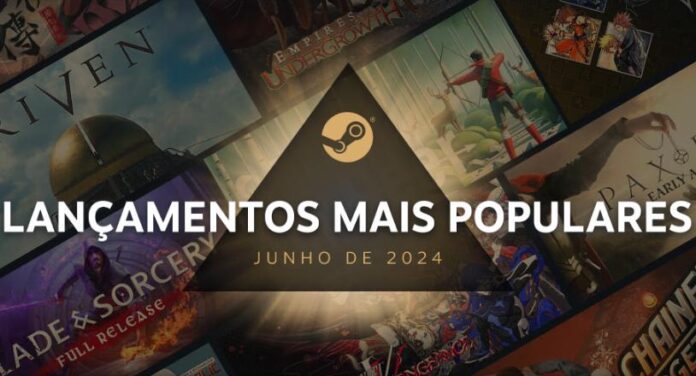 Lançamentos mais populares de junho de 2024 - Steam