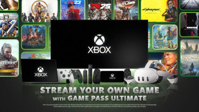 Stream-your-own-game - Xbox-cloud-gaming