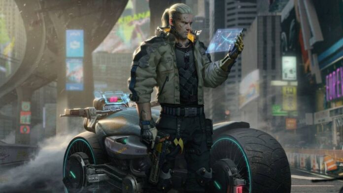 Geralt em Night City