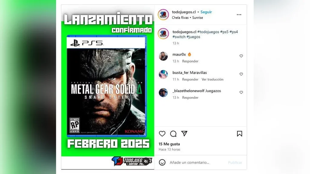 A Konami ainda não anunciou a data de lançamento de Metal Gear Solid Delta: Snake Eater, mas os jogadores encontraram novos indícios de uma possível data. 