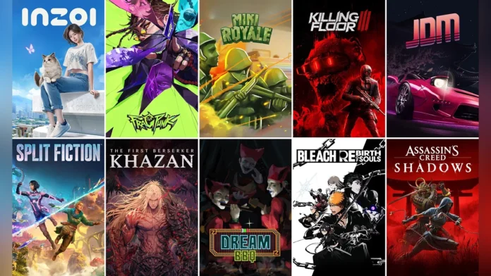 jogos mais aguardados - março de 2025