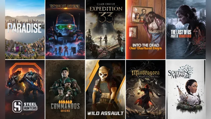 Mais desejados - Steam - Abril-2025