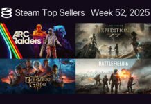 ARC Raiders continua liderando a lista de mais vendidos do Steam na última semana Mais vendidos no Steam - 23-12-25