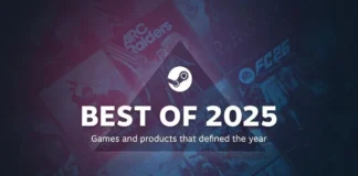Os melhores jogos de 2025 foram revelados no Steam Os melhores jogos de 2025 - Steam