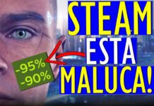 Jogos para PC estão baratos a partir de R$ 3,29 no Steam