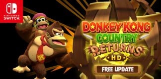 Dixie Kong se torna jogável em Donkey Kong Country Returns HD Donkey Kong Country Returns HD - update