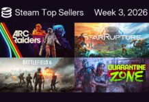 De novo! ARC Raiders continua sendo o jogo mais vendido da semana no Steam mais vendidos - steam - 13-01-26