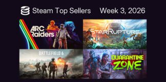 De novo! ARC Raiders continua sendo o jogo mais vendido da semana no Steam mais vendidos - steam - 13-01-26