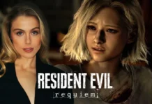 A atriz que interpreta Grace em Resident Evil Requiem revelou que suas cenas foram filmadas no escuro para garantir autenticidade Angela Sant'Albano - Grace Ashcroft - Resident Evil Requiem