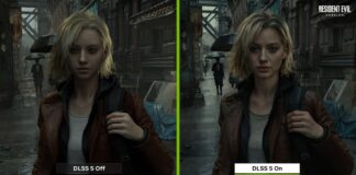 A Nvidia apresenta o DLSS 5 com iluminação fotorrealista para placas de vídeo da série RTX 50 DLSS 5 - Nvidia - Resident Evil Requiem