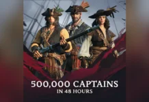 Windrose faz história e vende 500 mil cópias em apenas 48 horas Windrose - 500k