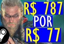 8 Jogos de R$ 787 por R$ 77 com ativação no Steam