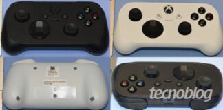 Novo controle Xbox compacto para Cloud Gaming vaza com Wi-Fi 6 Novo controle Xbox