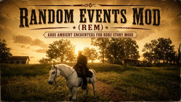 Red Dead Redemption 2 - Random Events Mod