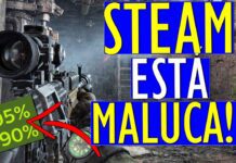 Steam libera jogos por apenas 5 reais