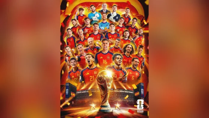 Espanha - Campeã da Copa do Mundo 2026 Espanha - Campeã da Copa do Mundo 2026