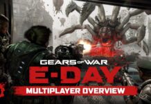 Gears of War: E-Day revela beta multiplayer brutal e parceria com Metallica Gears of War: E-Day - Multiplayer