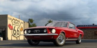 American Truck Simulator recebe aguardada DLC de carros no Steam American Truck Simulator Ford Mustang