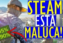 Steam libera jogos por menos de R$ 10 em promoção